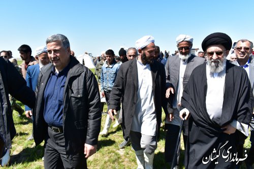 بازدیدنماینده ولی فقیه،سرپرست استانداری ومعاون وزیرکشورازعملیات لایروبی کانال ملت