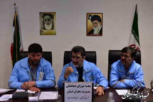 تیم فنی درسطح شهرستان باید امکان سکونت درمنازل آب گرفته را بررسی کند