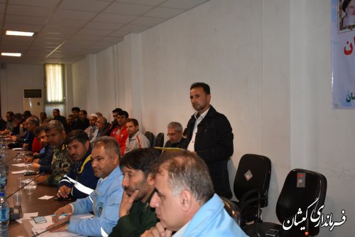 کاهش 10 سانتی متری حجم ارتفاع آب شهر گمیش تپه