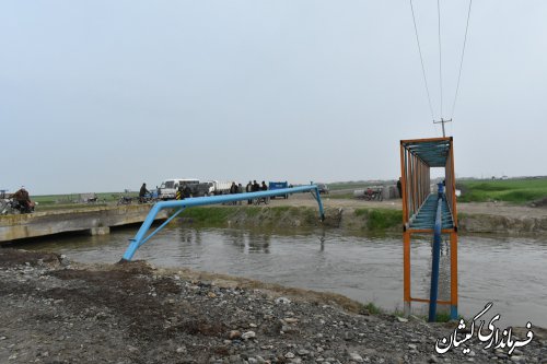 فردا لایروبی کانال صفاایشان توسط بارج شناورنیروی دریایی آغاز خواهد شد