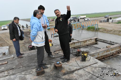 فردا لایروبی کانال صفاایشان توسط بارج شناورنیروی دریایی آغاز خواهد شد