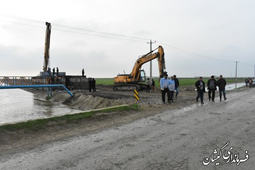 فردا لایروبی کانال صفاایشان توسط بارج شناورنیروی دریایی آغاز خواهد شد