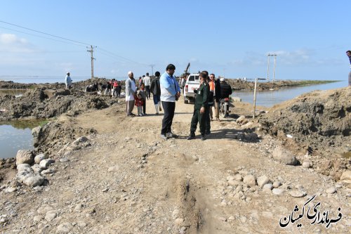 امروز مسیردسترسی روستاهای نوارمرزی به مرکزشهرستان برقرارمی شود