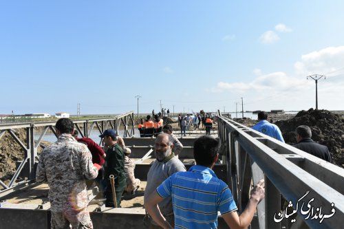 امروز مسیردسترسی روستاهای نوارمرزی به مرکزشهرستان برقرارمی شود
