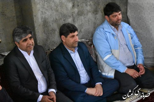 دیدارمدیرعامل خبرگزاری ایرناباخانواده شهیدخدمت سلیم صوفیانی