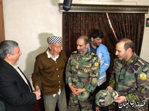 دیدار با خانواده شهید عبدالجبار حورث کلته