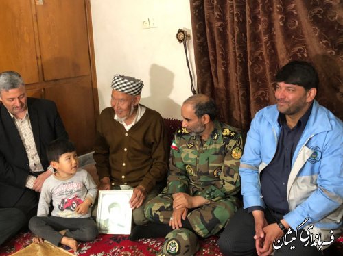 دیدار با خانواده شهید عبدالجبار حورث کلته