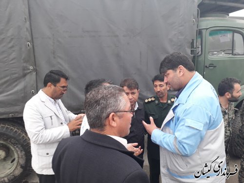 بازدید فرماندار گمیشان از ضدعفونی معابرسطح شهرگمیش تپه
