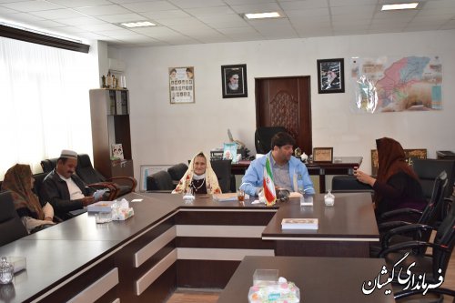ملاقات عمومی فرماندارگمیشان بامردم شهرستان برگزار شد