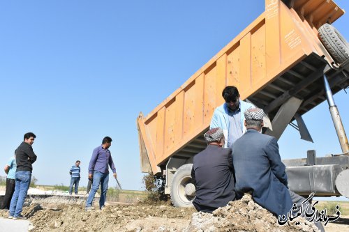 درحال حاضر 5بیل مکانیکی در سطح شهرستان فعالیت دارند
