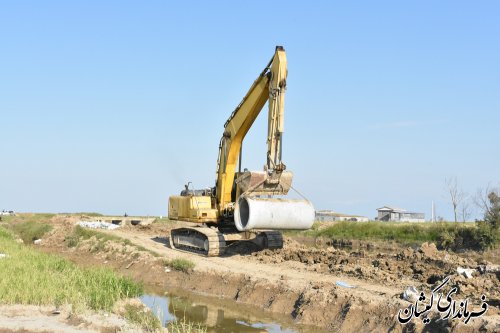 درحال حاضر 5بیل مکانیکی در سطح شهرستان فعالیت دارند
