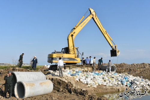 درحال حاضر 5بیل مکانیکی در سطح شهرستان فعالیت دارند