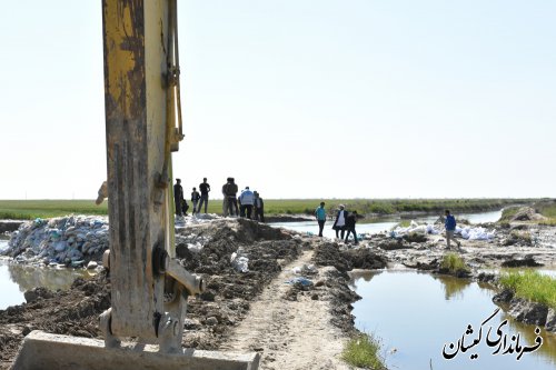 درحال حاضر 5بیل مکانیکی در سطح شهرستان فعالیت دارند