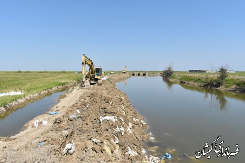 درحال حاضر 5بیل مکانیکی در سطح شهرستان فعالیت دارند
