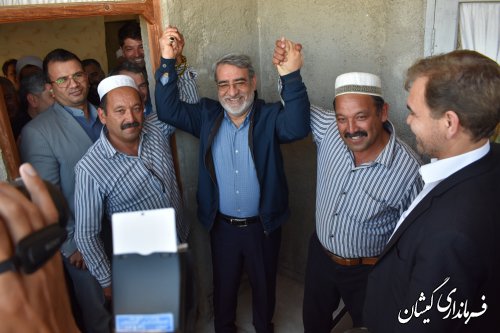 دیدار وزیر کشور باخانواده شهیدخدمت سلیم صوفیانی