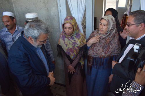 دیدار وزیر کشور باخانواده شهیدخدمت سلیم صوفیانی