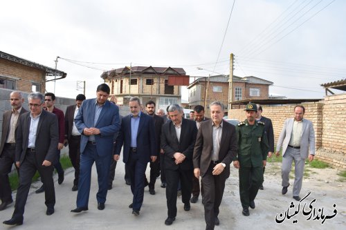 آغاز عملیات اجرایی ساخت فضاهای آموزشی آسیب دیده ازسیل در گمیشان برگزار شد