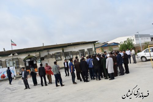 آغاز عملیات اجرایی ساخت فضاهای آموزشی آسیب دیده ازسیل در گمیشان برگزار شد