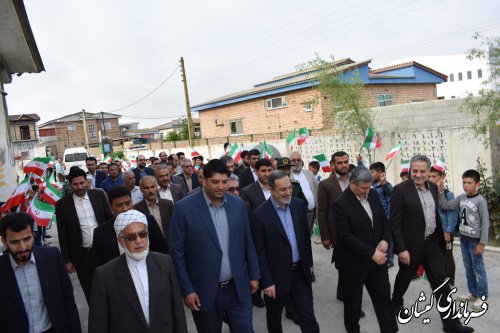 آغاز عملیات اجرایی ساخت فضاهای آموزشی آسیب دیده ازسیل در گمیشان برگزار شد