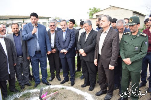 آغاز عملیات اجرایی ساخت فضاهای آموزشی آسیب دیده ازسیل در گمیشان برگزار شد