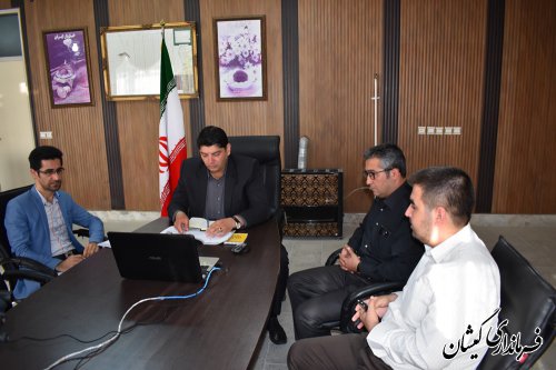 دومین جلسه ویدئو کنفرانس استانی انتخابات به ریاست معاون استاندار