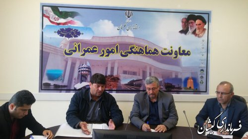 نشست هماهنگی فرماندار گمیشان با سرپرست استانداری