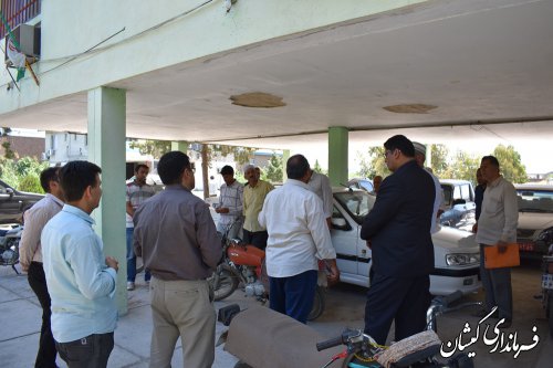 بازدید فرماندار گمیشان از مدیریت جهاد کشاورزی شهرستان