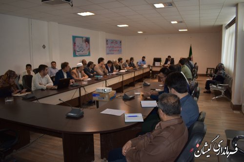 اولین جلسه ستاد اشتغال شهرستان گمیشان در سال 98 برگزار شد