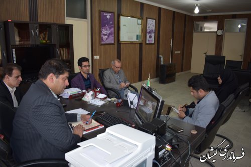 سومین جلسه ویدئو کنفرانس استانی انتخابات به ریاست معاون استاندار