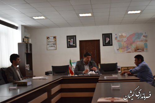 ملاقات عمومی فرماندار گمیشان با مردم شهرستان برگزار شد