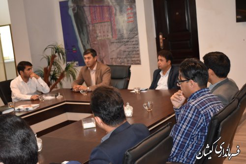 جلسه هماهنگی مدیریت مصرف برق شهرستان گمیشان برگزار شد