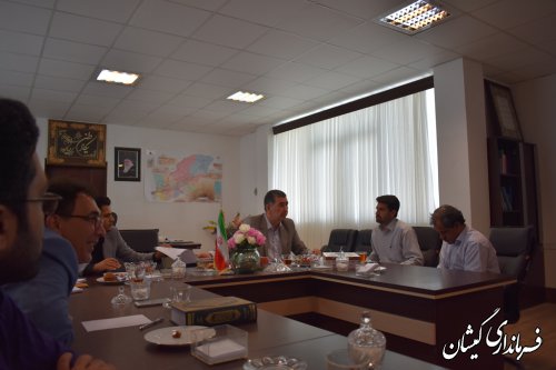 ملاقات عمومی سرپرست فرمانداری گمیشان با مردم شهرستان برگزار شد