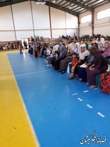  همایش پیاده روی خانوادگی در گمیش تپه برگزار شد