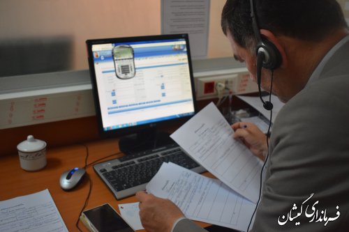 فرماندار گمیشان در سامد مشكلات مردم را بررسي كرد
