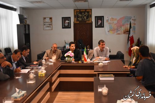 هفتمین برنامه ملاقات عمومی فرماندار شهرستان گمیشان