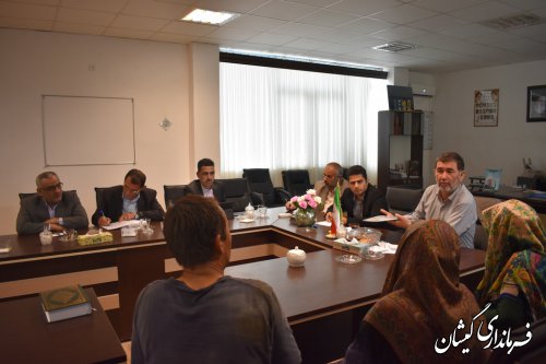 هفتمین برنامه ملاقات عمومی فرماندار شهرستان گمیشان