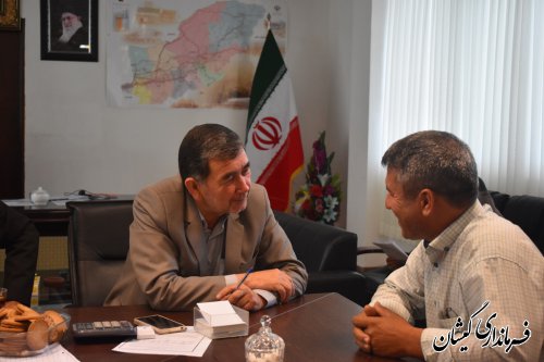 یازدهمین ملاقات عمومی فرماندار با شهروندان گمیشانی
