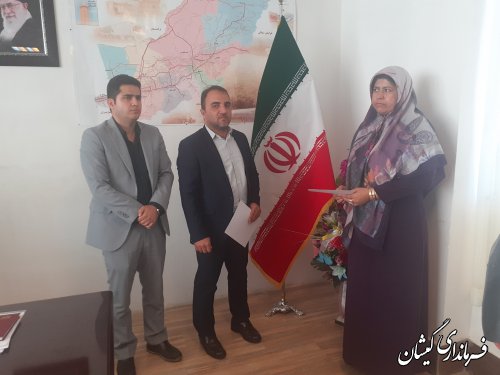 اولین نشست هماهنگی اعضای هیات بازرسی انتخابات شهرستان با فرماندارگمیشان