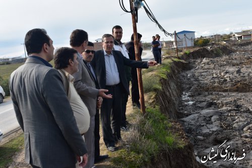 آغاز فاز اول لایروبی روستای خواجه نفس بخش مرکزی به طول 7 کیلومتر