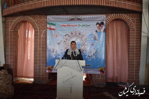 وحدت ویژگی برجسته هفته بسیج است/ تلاش کنیم همچون بسیجیان اول انقلاب با روحیه جهادی عمل کنیم