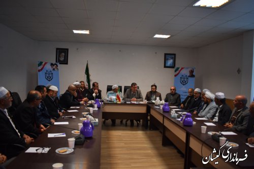 جلسه انتخاب معتمدین هیات اجرایی انتخابات شهرستان گمیشان