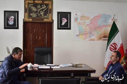 دبیرستاد انتخابات استان با فرماندار شهرستان دیدار کرد