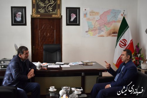 دبیرستاد انتخابات استان با فرماندار شهرستان دیدار کرد