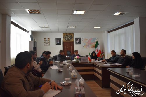 دومین جلسه کمیته فناوری اطلاعات ستاد انتخابات شهرستان گمیشان برگزار شد