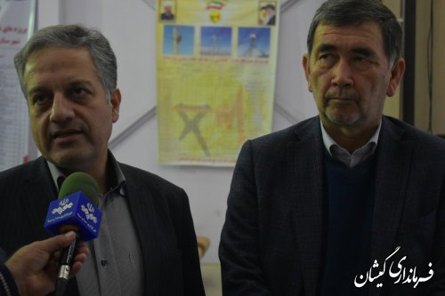بمناسبت دهه مبارک فجر اشتغالزایی 500 نفر در شهرستان گمیشان باافتتاح 319 پروژه