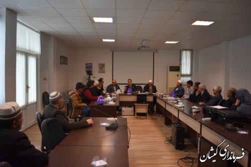جلسه توجیهی مسئولین ستادهای تبلیغاتی نامزدهای انتخاباتی در شهرستان برگزارشد