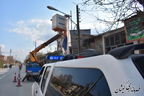 جمع آوری آثار تبلیغاتی غیرمجاز نامزدهای انتخاباتی توسط کمیته امحا