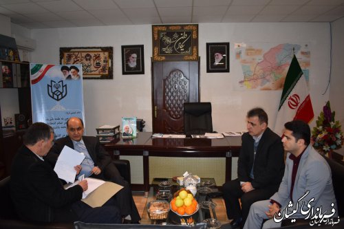 بازدید استاندار گلستان از ستاد انتخابات شهرستان گمیشان