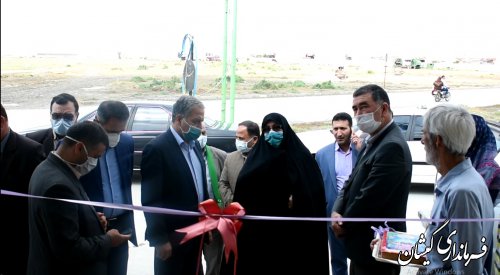  خانه فرهنگ شهرستان گمیشان افتتاح شد