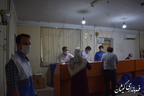 بازدید سرزده فرماندار از بانکها و ادارات شهرستان 